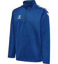 Hummel Bluse - HmlCore XK Half Zip Poly - True Blue Hummel Bluse - HmlCore XK Half Zip Poly - True Blue