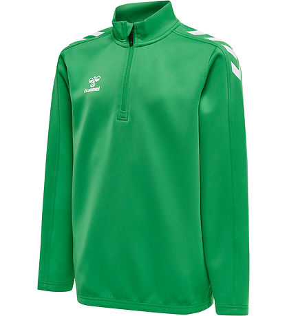 Hummel Bluse - HmlCore XK Half Zip Poly - Jelly Bean Hummel Bluse - HmlCore XK Half Zip Poly - Jelly Bean