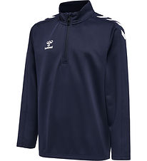 Hummel Bluse - HmlCore XK Half Zip Poly - Marine Hummel Bluse - HmlCore XK Half Zip Poly - Marine