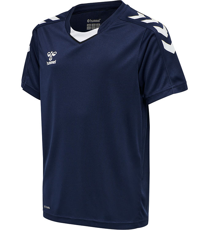 Hummel T-shirt - HmlCore XK Poly Jersey - Marine