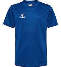 Hummel T-shirt - HmlEssential Jersey - True Blue Hummel T-shirt - HmlEssential Jersey - True Blue