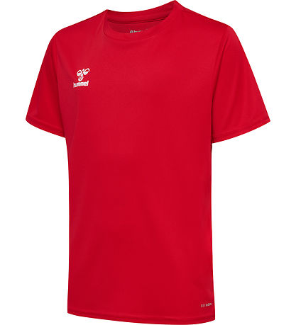 Hummel Stuttermabolur - Hml Essential Jersey - True Red