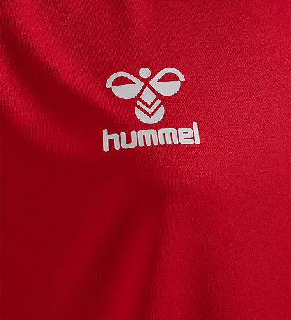 Hummel Stuttermabolur - Hml Essential Jersey - True Red