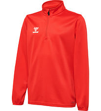 Hummel Bluse - HmlEssential Half Zip - True Red Hummel Bluse - HmlEssential Half Zip - True Red