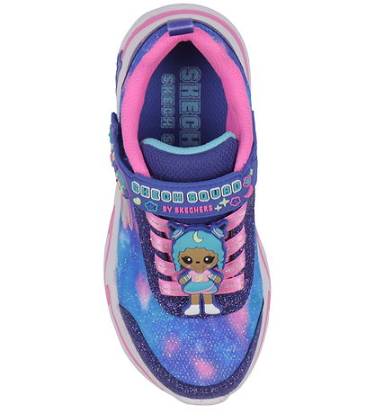 Skechers Sko - Skech Squad - Navy/Multi Skechers Sko - Skech Squad - Navy/Multi