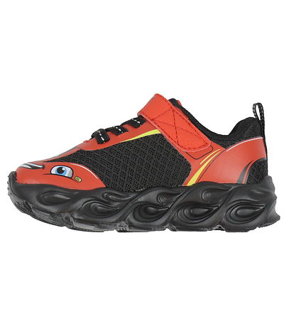 Skechers Sko m. Lys - Thermo-Flash Wheel Buddies - Rød/Sort Skechers Sko m. Lys - Thermo-Flash Wheel Buddies - Rød/Sort