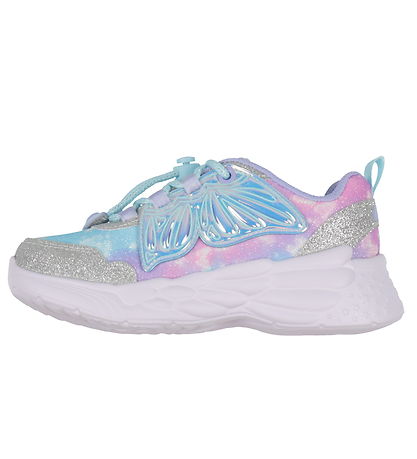 Skechers Sko m. Lys - Dream Racer Wing Brites - Silver Lavender