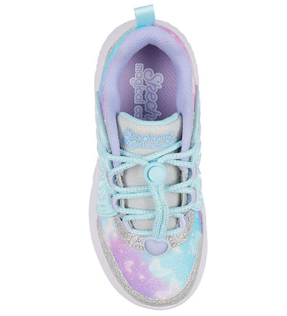 Skechers Sko m. Lys - Dream Racer Wing Brites - Silver Lavender