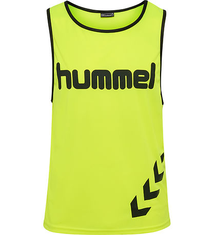 Hummel Overtræksvest - Fundamental Training Bib - Neon Gul Hummel Overtræksvest - Fundamental Training Bib - Neon Gul