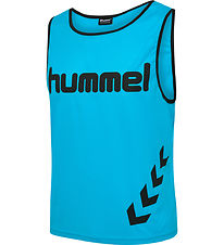 Hummel Overtræksvest - Fundamental Training Bib - Neon Blå Hummel Overtræksvest - Fundamental Training Bib - Neon Blå