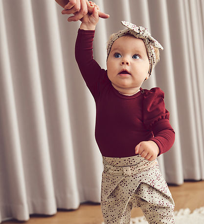 Müsli Bukser - Love Bow - Soft Green/Cabernet Müsli Bukser - Love Bow - Soft Green/Cabernet