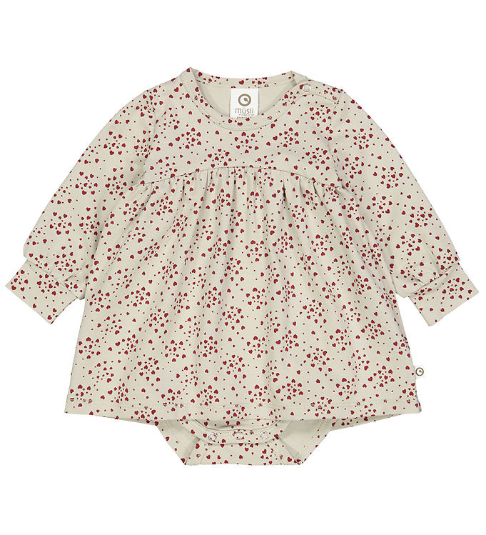 Müsli Kjolebody - Love - Soft Green/Cabernet