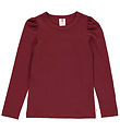 Müsli Bluse - Cozy Me Puff - Cabernet
