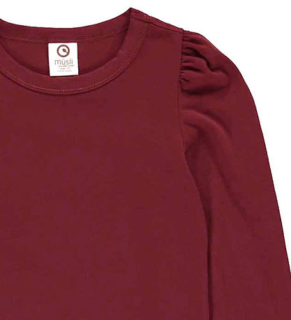 Müsli Bluse - Cozy Me Puff - Cabernet