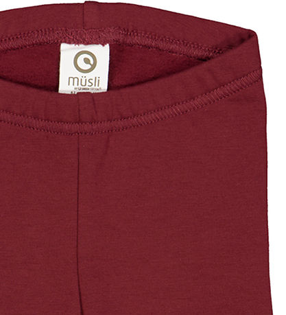 Müsli Leggings - Cozy Me Sweat - Cabernet