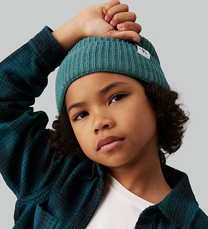 Calvin Klein Hue - Strik - Monogram Rib - Jadeite