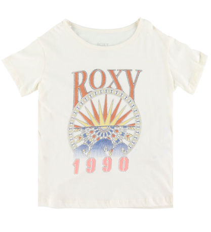 Roxy T-Shirt - Day And Night - Vintage A - Egret