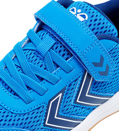 Hummel Sko - Multiplay Flex VC JR - Blå/Hvid Hummel Sko - Multiplay Flex VC JR - Blå/Hvid