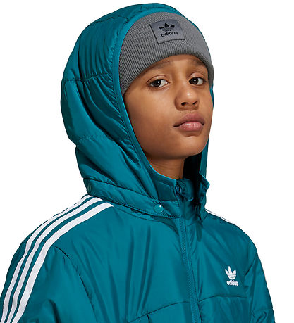 adidas Originals Puffer Jacket - Petrol w. White