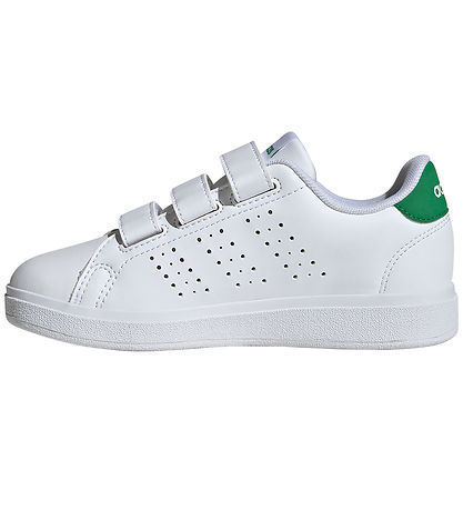 Chaussures adidas Performance - Advantage Base 2.0 - Blanc/Vert Chaussures adidas Performance - Advantage Base 2.0 - Blanc/Vert