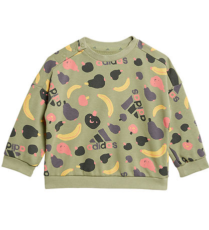 adidas performance Sweatsæt - I Fruit FT Jog - Grøn