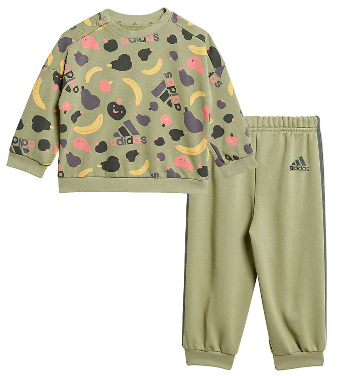 adidas performance Sweatsæt - I Fruit FT Jog - Grøn