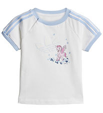 adidas Originals T-shirt - 3S - Hvid adidas Originals T-shirt - 3S - Hvid