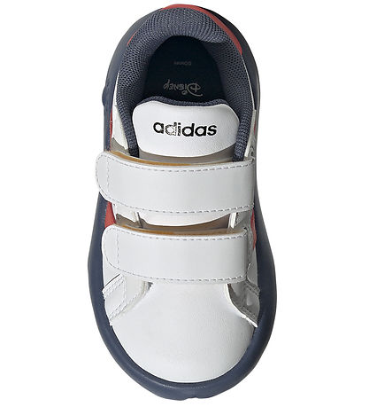 adidas Performance Sko - Grand Court Mickey - Hvid/Rød adidas Performance Sko - Grand Court Mickey - Hvid/Rød