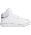 adidas Performance Sko - Hoops 3.0 Mid K - Hvid