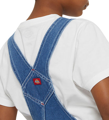Dickies Smækbukser - Kids Denim Bib - Indigo Blue Dickies Smækbukser - Kids Denim Bib - Indigo Blue