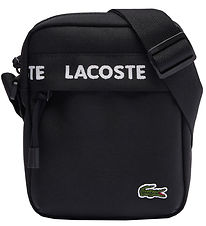 Lacoste Skuldetaske - Sort m. Logostribe Lacoste Skuldetaske - Sort m. Logostribe