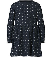 Name It Dress - NmfVivia - Noos - Dark Sapphire/Dots Aop In Brig Name It Dress - NmfVivia - Noos - Dark Sapphire/Dots Aop In Brig