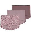 Name It Hipster - NmfTights - Noos - 3-pak - Mauve Shadowa Name It Hipster - NmfTights - Noos - 3-pak - Mauve Shadowa