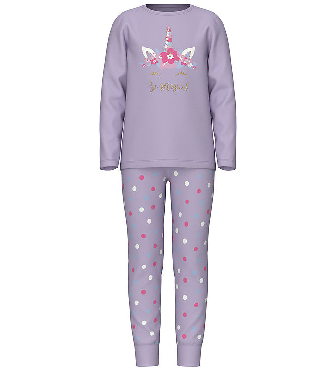 Name It Nattøj - NkfNightset - Noos - Pastel Lilac
