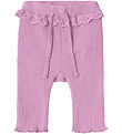Name It Bukser - Strik - NbfLona - Pastel Lavender