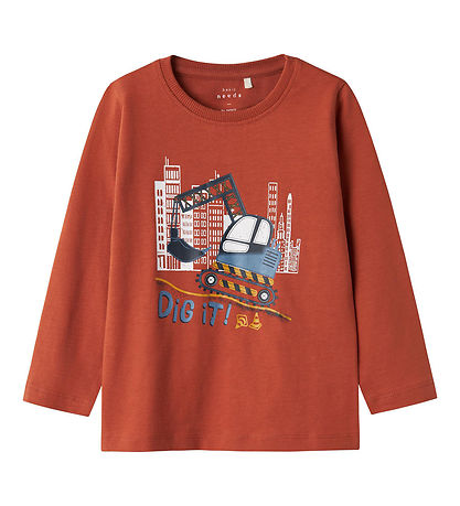 Name It Bluse - NmmVictor - Baked Clay/Dig It Name It Bluse - NmmVictor - Baked Clay/Dig It