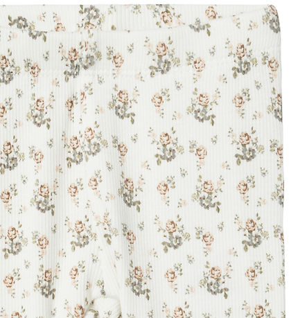 Lil Atelier Leggings - NbfGago - Coconut Milk