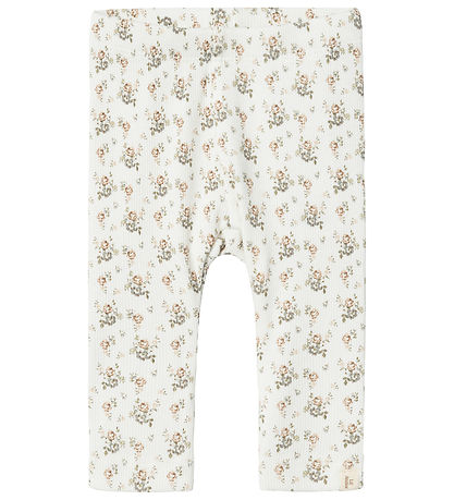 Lil Atelier Leggings - NbfGago - Coconut Milk Lil Atelier Leggings - NbfGago - Coconut Milk