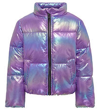 Kids Only Dynejakke - KogCeline - Purple Opulence/Metallic Kids Only Dynejakke - KogCeline - Purple Opulence/Metallic
