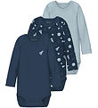 Name It Body l/æ - Noos - NbmBody - 3-pak - Dark Denim