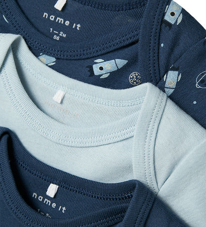 Name It Body l/æ - Noos - NbmBody - 3-pak - Dark Denim