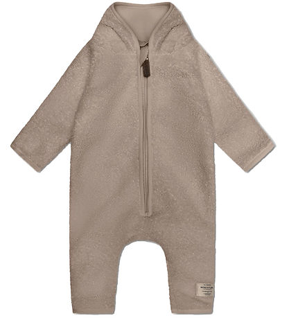 Mini A Ture Fleecedragt - Teddy - MatAdel - Grey Brown Mini A Ture Fleecedragt - Teddy - MatAdel - Grey Brown