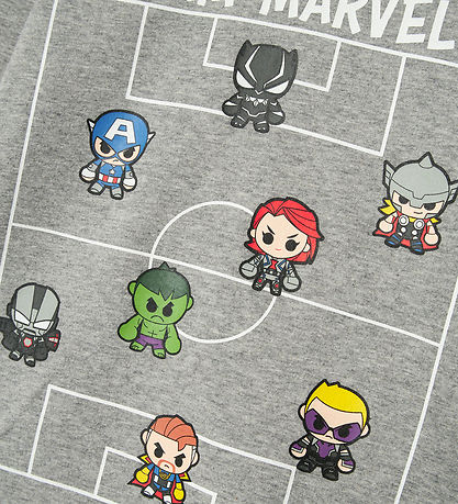 Name It Bluse - NmmJes Marvel - Grey Melange Name It Bluse - NmmJes Marvel - Grey Melange