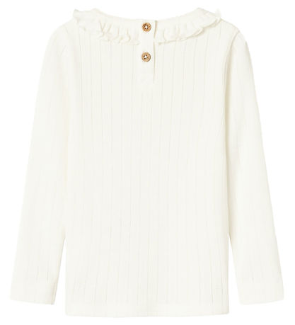 Lil' Atelier Bluse - NmfRachel - Noos - Coconut Milk Lil' Atelier Bluse - NmfRachel - Noos - Coconut Milk