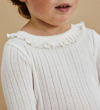 Lil' Atelier Bluse - NmfRachel - Noos - Coconut Milk Lil' Atelier Bluse - NmfRachel - Noos - Coconut Milk
