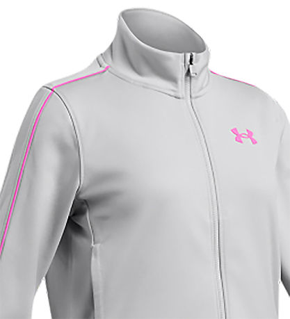 Under Armour Træningssæt - Cropped - Grå/Pink