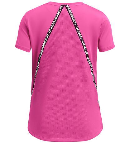 Under Armour T-shirt - Knockout - Rebel Pink m. Logostriber