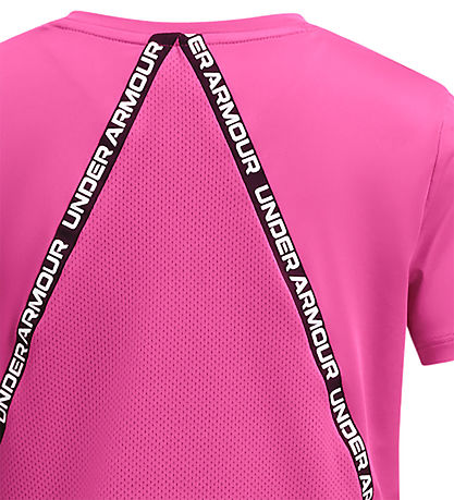 Under Armour T-shirt - Knockout - Rebel Pink m. Logostriber Under Armour T-shirt - Knockout - Rebel Pink m. Logostriber