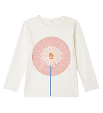 Stella McCartney Kids Bluse - Creme m. Rosa Stella McCartney Kids Bluse - Creme m. Rosa
