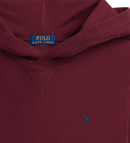 Polo Ralph Lauren Hættetrøje - Bordeauxrød Polo Ralph Lauren Hættetrøje - Bordeauxrød